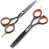 Barber scissors Hairdressing Scissors Set 6 Inch Professional Barber Scissors Hair Thinning Scissors Barber Shears Hair Cutting Scissors for Men Women Kids Suitable for Barber/Hairdresser/Hair Salon/H view 4