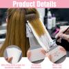 240 Pcs Perm Papers for Hair, 2 Sizes Disposable Thin End Papers for Hair Perm Heat-Resistant Salon Hairs Paper Wraps Hairstyling Curling Tool Applicable to Salon Shop Home (Large + Small) view 3
