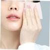 SEWACC Oil Absorbing Sheets Facial Oil Blotting Paper 200pcs Pink Plant Face Cleaning Paper Portable Convenient for Makeup Touch-up view 4