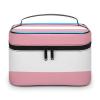 EOQIFJM Transgender Pride Flag Handheld Makeup Bag, Can Also Be Used As A Toiletry Bag view 1