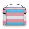 EOQIFJM Transgender Pride Flag Handheld Makeup Bag, Can Also Be Used As A Toiletry Bag view 3