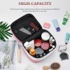 EOQIFJM Transgender Pride Flag Handheld Makeup Bag, Can Also Be Used As A Toiletry Bag view 4