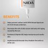 NIDA Invisible Fit Sunscreen SPF 50 Broad Spectrum UV-A/UV-B Protection | No White Cast, Low Irritation, Hydrating Lotion-like Lightweight Glow Sunscreen for All Skin Types | 1.69 fl. oz., 50ml view 3