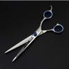 Hairdressing Scissors Professional Razor Barber Scissors Kit Coiffure Hairdresser Barber Man B Flat Cut 6 inch view 1