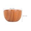 LALADEFIEE Wooden Shaving Bowl for Men, Small Soap Shaving Container, Lightweight Beard Lather Bowl, Travel and Household Shave Supply view 2