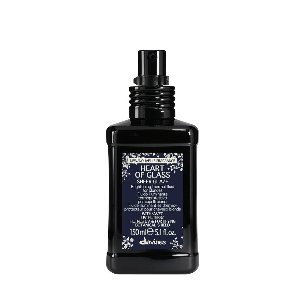 Davines Heart Of Glass Intense Treatment, Reinforces Blonde Hair Brightness
