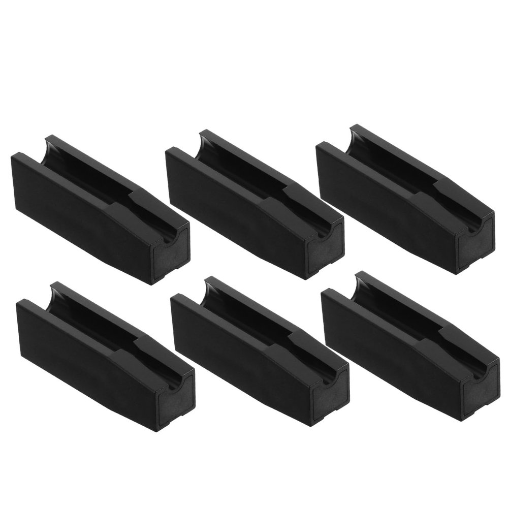 VALICLUD 6pcs Eyebrow Pencil Sharpener Slot Makeup Pencil Shaper Aid Cosmetic Sharpener Assistant Device for Women Professional Makeup Supplies