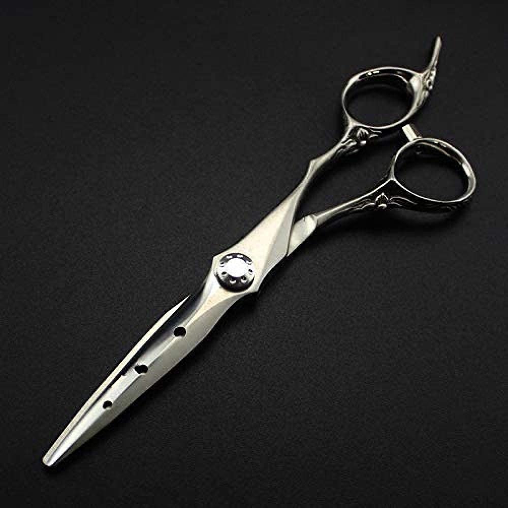 Professional 9Cr Steel 6 Upscale Matte Hair Scissors Haircut Thinning Barber Hair Cutting Hairdressing Scissors Set with Bag-Cutting(Cutting)