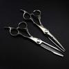 Professional 9Cr Steel 6 Upscale Matte Hair Scissors Haircut Thinning Barber Hair Cutting Hairdressing Scissors Set with Bag-Cutting(Cutting) view 3