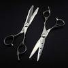 Professional 9Cr Steel 6 Upscale Matte Hair Scissors Haircut Thinning Barber Hair Cutting Hairdressing Scissors Set with Bag-Cutting(Cutting) view 4