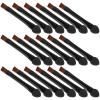 Alipis 20pcs Double-ended Angled Eyebrow Brushes and Eyeshadow Sponge Applicator Set for Travel Eye Makeup, Natural Fiber Brow Brush with Dual-sided Sponges for Precise Shaping view 1