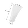 MAGICLULU Refillable Roller Ball Bottle Set with 5 White Massage Caps 50ml Liquid Container for Slimming Cream and Face Essential Oil Travel Skincare view 2