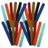 40pcs Colorful Wooden Nail File for Manicure and Pedicure Prep view 1