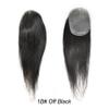 Right Hair Thin Skin Hair Patch Toupee For Men Bald Spot V-Looped Hair Replacement System For Bald Spot Transparent Mens Hair Piece (#1B OFF BLACK-100% Light Medium Density, 6cm X 8cm-14'') view 2