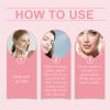 Kuuleyn 100ml Hair softening spray,Facial Hair Detection Spray,Refreshing Cleansing Mildly Hydrating Facial Clarifying Softening with 4 Eyebrow Razors view 4