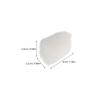 White Cotton Balls for Makeup Removal 500g Soft Absorbent view 2