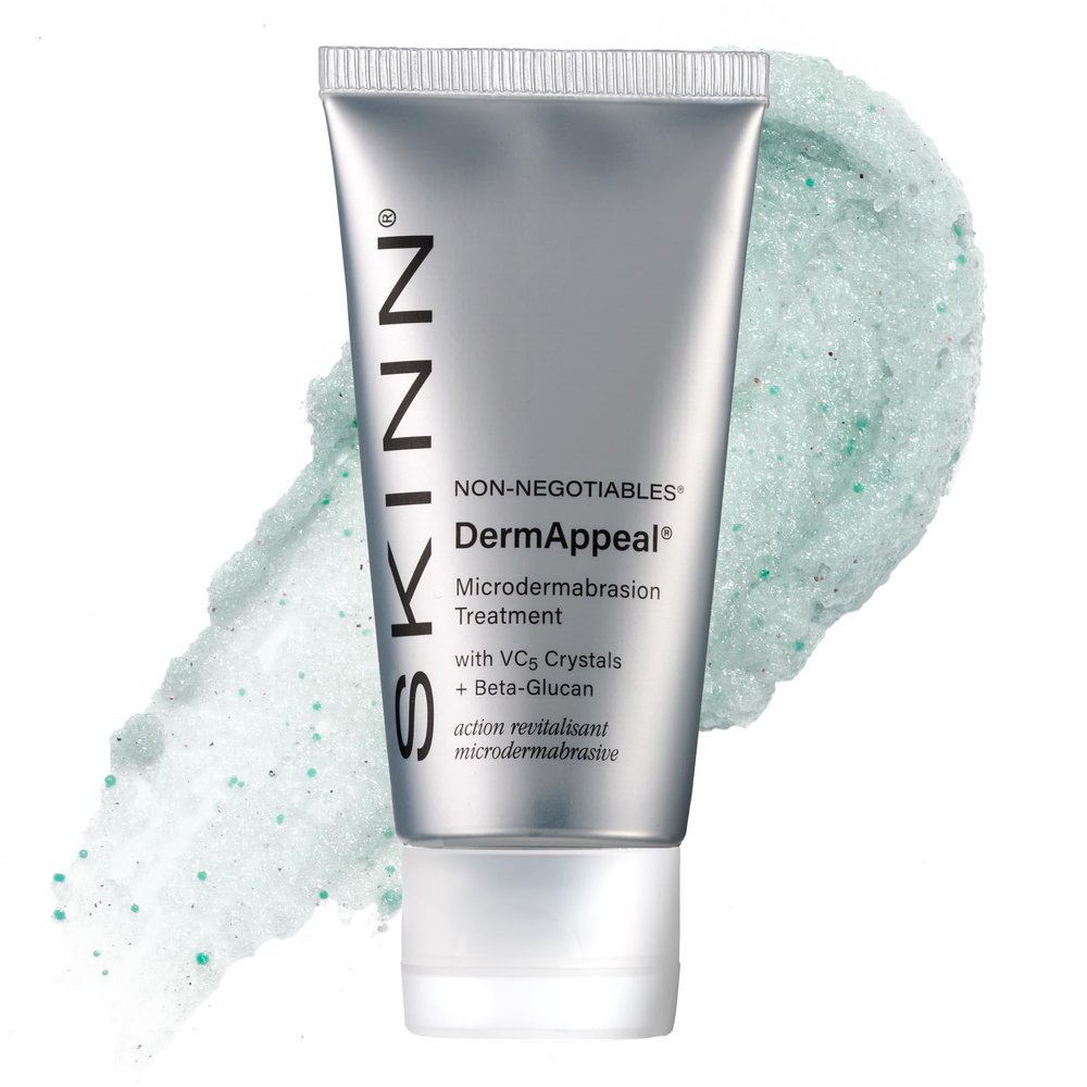 SKINN DermAppeal Microdermabrasion Facial Scrub for Men & Women - 2oz