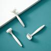 FRCOLOR 3pcs Womens Hair Razor Set Manual Body Hair Shaver Leg and Arm Bikini Trimmer for Delicate Complexion White view 4