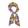 SVEFDOC Women Knotted Headband Multi Style Autism Awareness Pattern Head Hairband Hairband Scarf for Sports Travel Shower, Headbands for Head Decor Handbag Wrap Necktie view 1