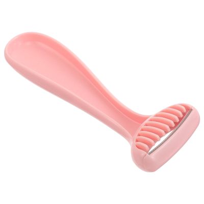 PACKOVE Womens Facial Hair Remover Electric Shaver Portable Small Painless Face and Body Hair Removal Device for Arms, Legs, Upper Lip, and Underarms in Peach Pink