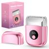 Cordless Electric Razors for Women, Travel Electric Shaver with LED Display, Rechargeable Body Trimmer Shaver for Private Area, Face Underarms Bikini,Lips,arms, Legs (Pink) view 1