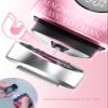 Cordless Electric Razors for Women, Travel Electric Shaver with LED Display, Rechargeable Body Trimmer Shaver for Private Area, Face Underarms Bikini,Lips,arms, Legs (Pink) view 3