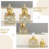 VILLCASE 10ml Electroplated Glass Roll-on Bottles for Essential Oils, Small Empty Perfume Sample Bottles with Light-blocking Design, Portable Aromatherapy Container for Travel and Daily Use view 3