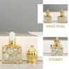 VILLCASE 10ml Electroplated Glass Roll-on Bottles for Essential Oils, Small Empty Perfume Sample Bottles with Light-blocking Design, Portable Aromatherapy Container for Travel and Daily Use view 4