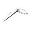 VICASKY Chinese Tassel Hair Sticks with Bell Vintage Traditional Hair Pins for Women for Hanfu view 2