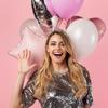 Outanaya 2pcs Birthday Rhinestone Headband Alloy Party Headdress for Women Birthday Celebration Hair Accessories view 3