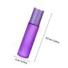 TEHAUX 12 Pack Essential Oil Roller Bottles, Frosted Glass Roll on Vials view 2