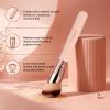 AILNSX Angled Foundation Brush, Dense Soft Makeup Brush for Liquid Cream Powder, Face Makeup Brush for Blending Foundation, Contour, Blush and Bronzer, Pink Handle view 3