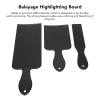Hair Dye Board Balayage Highlighting Board, Non Slip Frosted Handle for Hair Foils Bleaching Kit, 3pcs ABS Material view 4