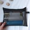 ELAYARD 3pcs Mesh Zipper Pouch Set Portable Makeup Bag Large Capacity Travel Organizer Cosmetic Storage Bags for Women Toiletry and Skincare view 4