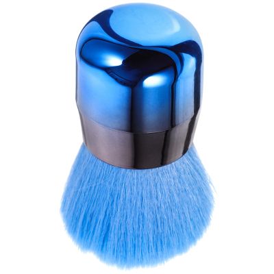 COOPHYA Mushroom Head Makeup Brush Green Soft Synthetic Powder Blush Applicator Cosmetic Face Tool for Setting and Contouring