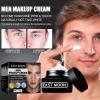 Men Makeup Cream,Lightweight Tinted Moisturizer, Concealer & Even Tone, Water Resistant & Anti-Shine Formula, Natural Matte Finish, Oil-Free Daily Use, 50g view 2