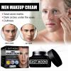Men Makeup Cream,Lightweight Tinted Moisturizer, Concealer & Even Tone, Water Resistant & Anti-Shine Formula, Natural Matte Finish, Oil-Free Daily Use, 50g view 4