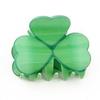 Shamrock Claw Clips Clover Hair Clip Green Medium Hair Claw Lucky Clover Clip Green Hair Barrettes Strong Hold Non Slip St. Patrick's Day Hair Clips for Women and Girl Charming Lucky Accessory 1Pc view 4