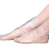 100 Pieces of Plastic Foot Pads,Paraffin Bath Socks Lined with Hot Wax Therapy Boots,Warm Feet Lined with Feet(Transparent (100 Pieces)) view 1