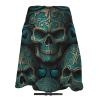 Waterproof Barber Cape 55x66 Inch Professional Hairdressing Salon Haircut Hair Cutting Apron Adult, Cool Skull Skulls Head Art view 2