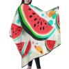 Waterproof Barber Cape 55x66 Inch Professional Hairdressing Salon Haircut Hair Cutting Apron Adult, Watermelon Cool Cartoon view 3
