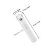 SHINYPASING 15ml White Refillable Roller Ball Bottle for Eye Cream and Serum, Vacuum Travel Cosmetic Container with Massage Applicator, Portable Leak-proof Refillable Cream Dispenser view 2