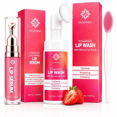 Complete Lip Care Kit for Dry, Dark & Chapped Lips | Daily 3-Step Care