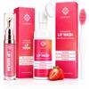 Complete Lip Care Kit for Dry, Dark & Chapped Lips | Daily 3-Step Care view 1