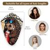 Chintiz Microfiber Hair Towel Wrap for Women - Hedgehog Super Absorbent Fast Drying Head Hair Towels - Elastic Loop Design Anti-Frizz Soft Turbans for Wet Curly, Thick, Long Hair view 2