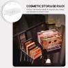 PACKOVE Acrylic Makeup Organizer 2pcs Multi-compartment Cosmetic Storage Rack Eyeshadow Holder Desktop Display for Vanity and Travel view 4