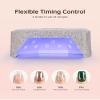 UV Nail Lamp, Cordless UV Light for Gel Nails, Nail Dryer, Salon & Home view 3