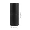 Zerodeko Makeup Brush Holder and Pencil Organizer Large Capacity Pu Dustproof Cosmetic Storage Container with Lid for Vanity Desktop and Office Desk view 2