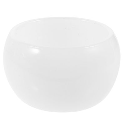 CONGARTENO Delicate Glass Shaving Soap Bowl for Men, Small Deep Shave Container for Barber Use, Foaming Cream Bowl Suitable for Travel and Daily Shaving