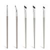5 PCS Flat Angled Makeup Brush Angled Eyeliner Brushes Eyebrow-Brush Flat Thin Eye Liner Brush Multifunctional Eyebrow Makeup Brushes for Shadow Eyeliner Precision Make up Tools view 1